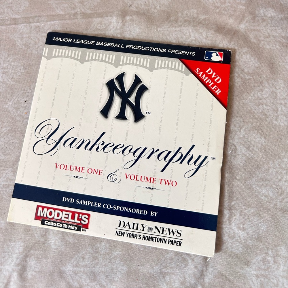 Yankees DVD Sampler Volume One and Two